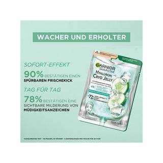 GARNIER  SkinActive Hyaluron Cryo Jelly Anti-Müdigkeit Gel-Gesichts Tuchmaske 