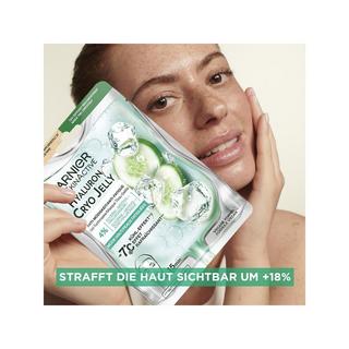 GARNIER  SkinActive Hyaluron Cryo Jelly Anti-Müdigkeit Gel-Gesichts Tuchmaske 