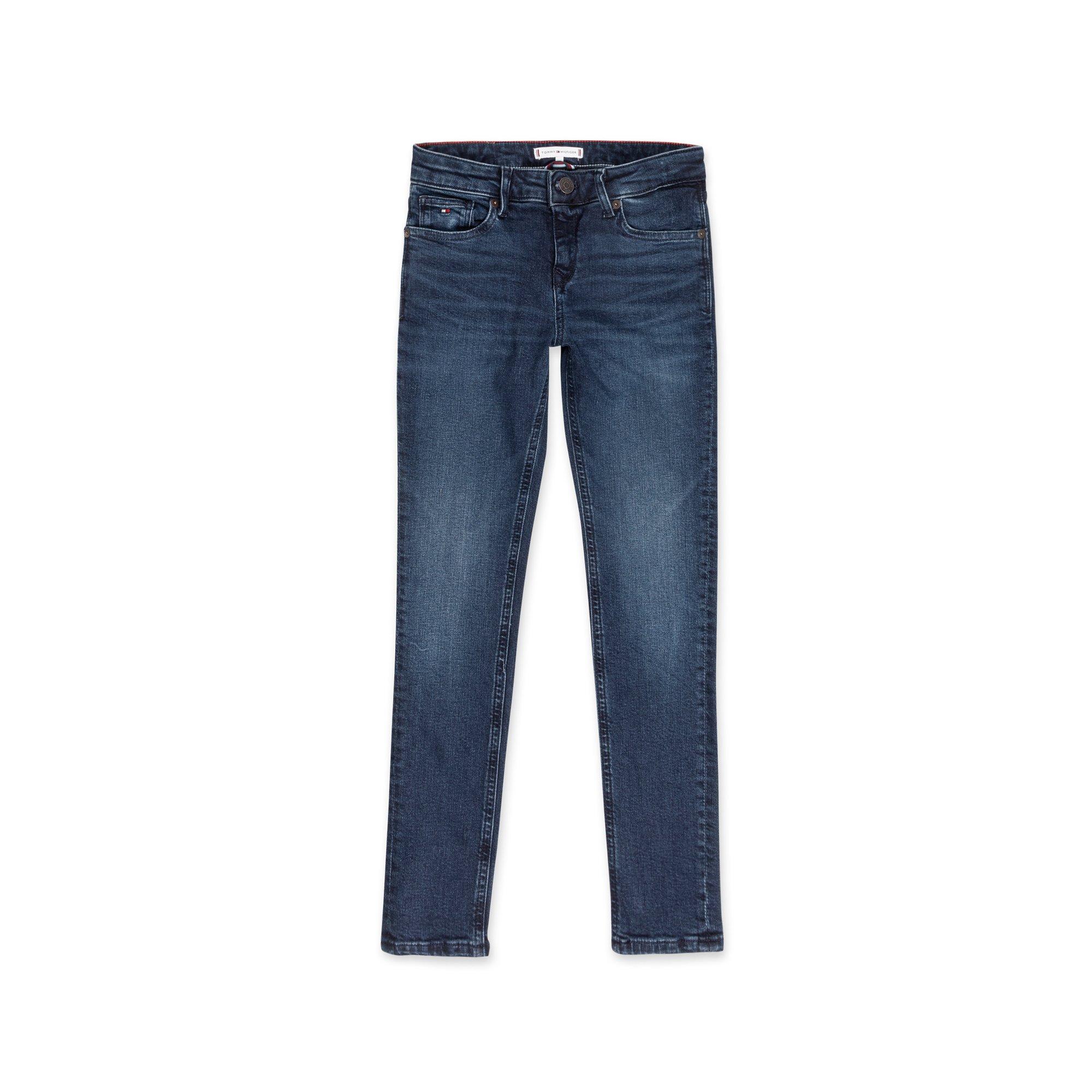 Image of Jeans, Skinny Fit Mädchen Blau Denim Dunkel 4A