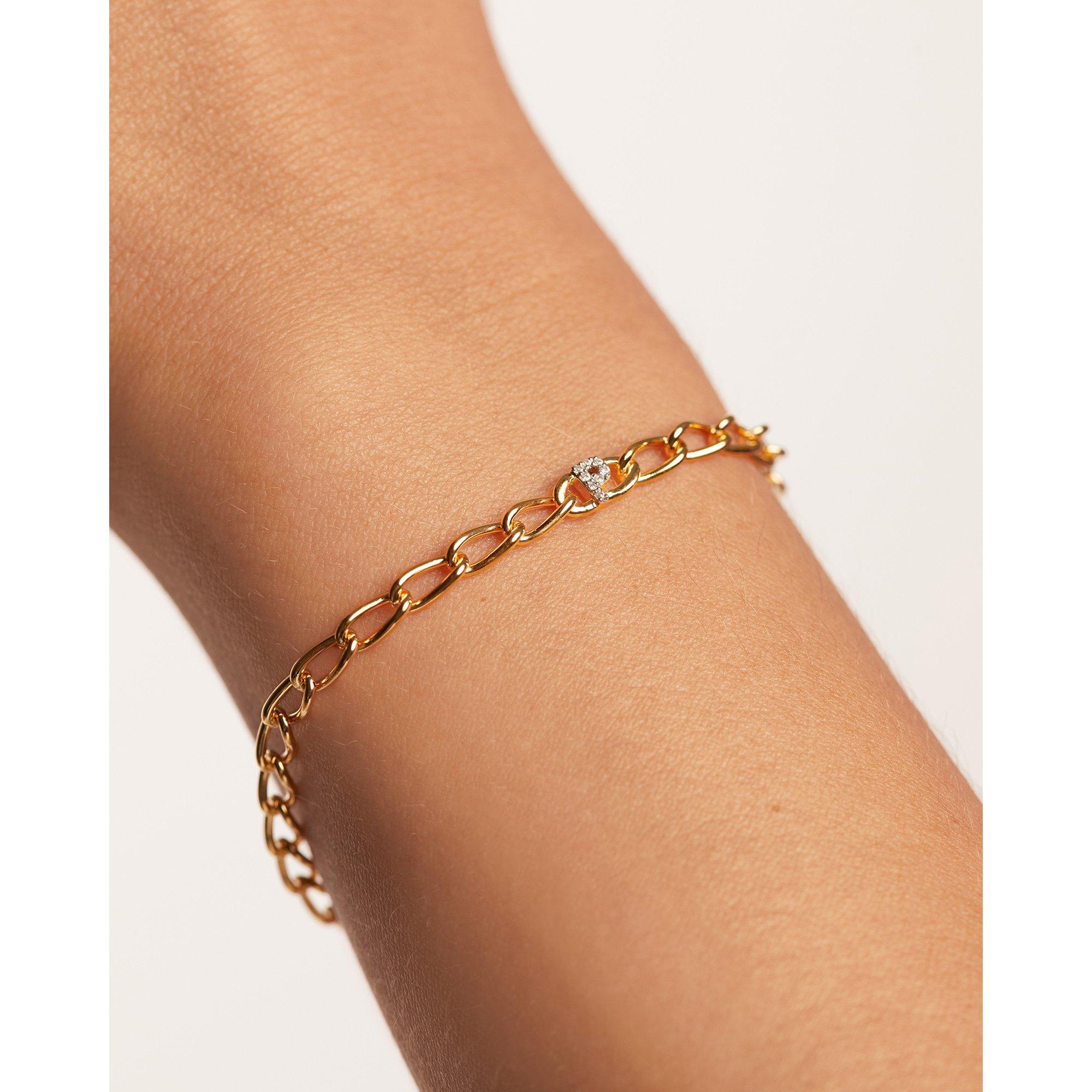 Image of Armband Damen Gold P