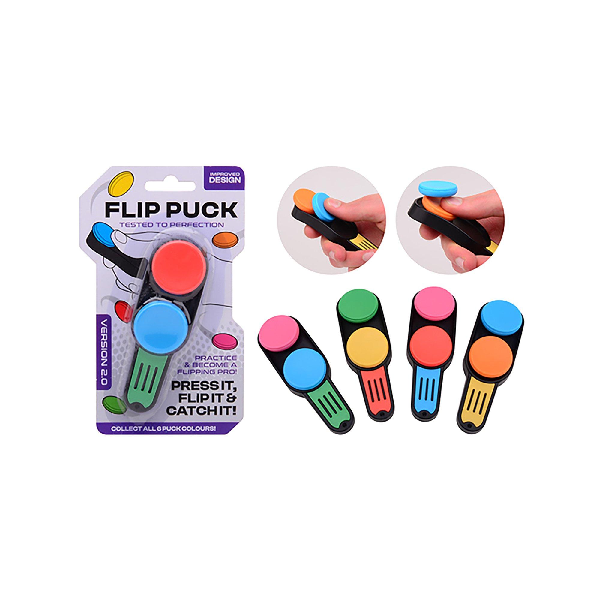 Image of Flip Puck Magnetic Fun Fidget Game, Zufallsauswahl Multicolor