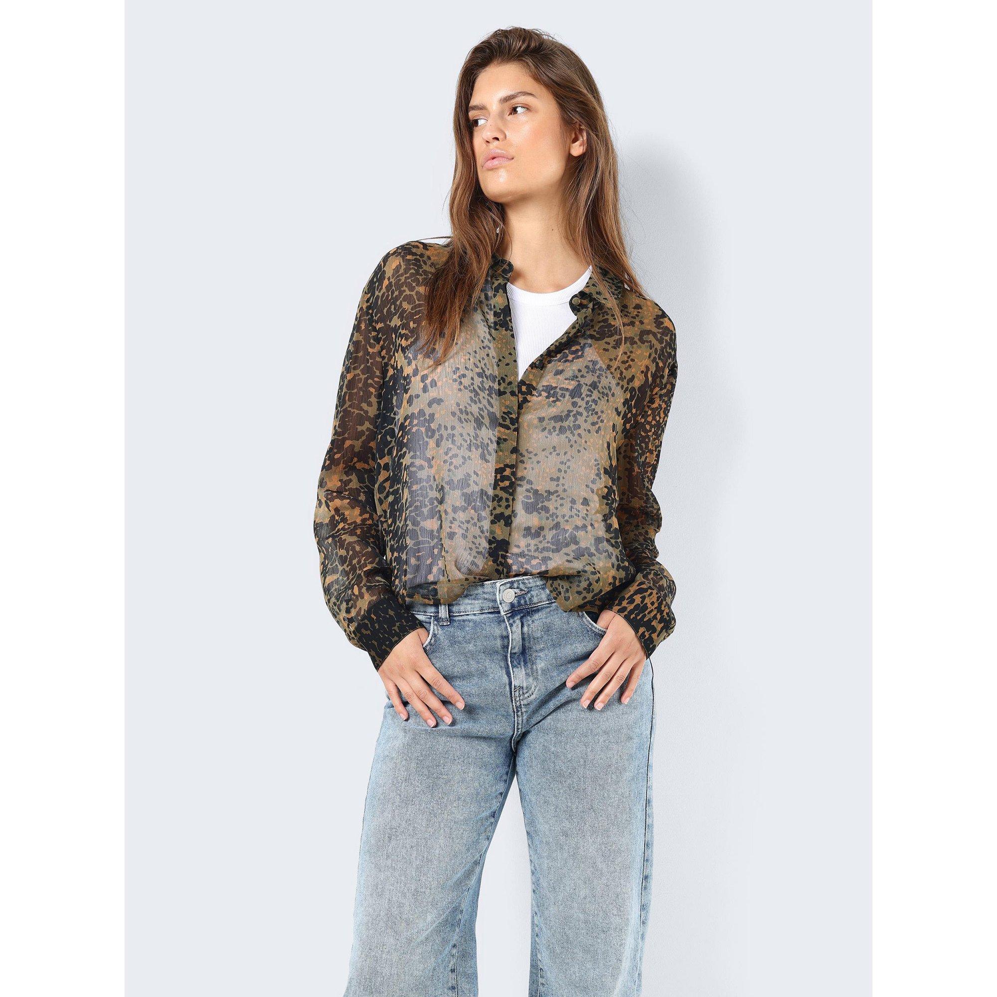 Image of Bluse Damen Khaki L