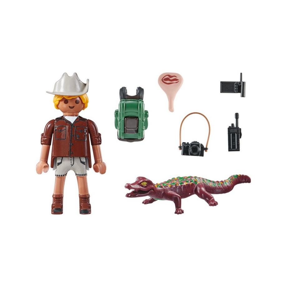 Playmobil  71168 Forscher mit jungem Kaiman 