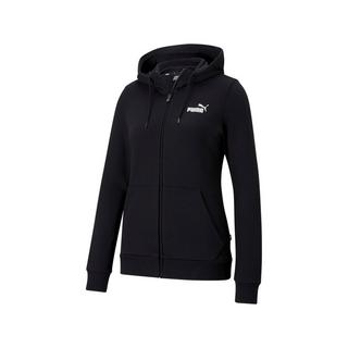PUMA Essentials Damen Kapuzenjacke, Puma Black, extralarge Essen Giacca felpata 