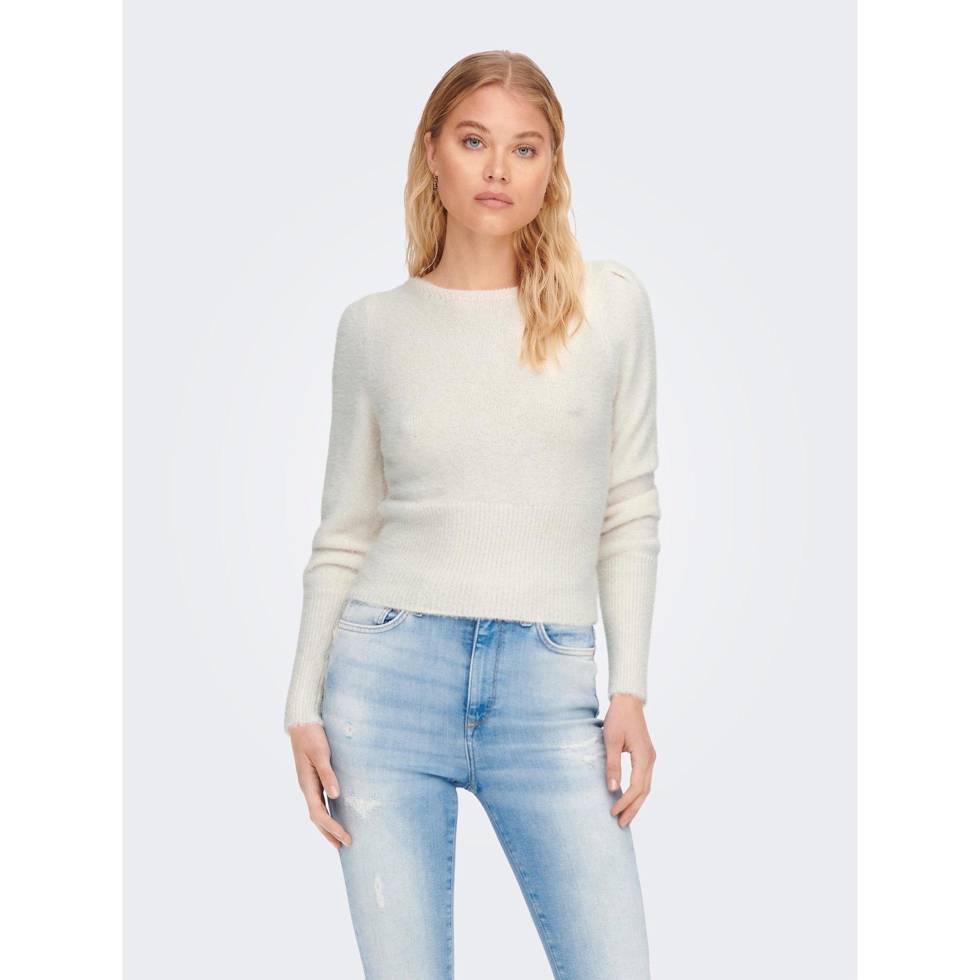 Image of Pullover Damen Weiss M