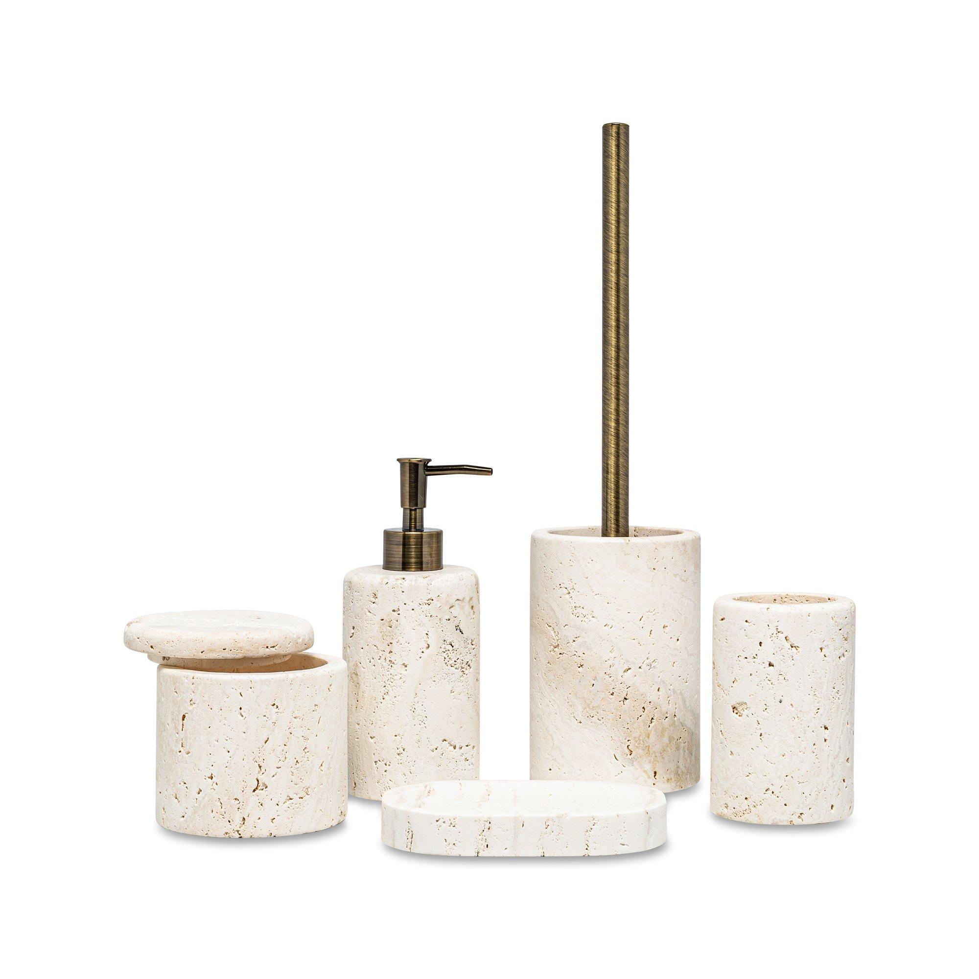 Manor Set di spazzole per la toilette Stone 