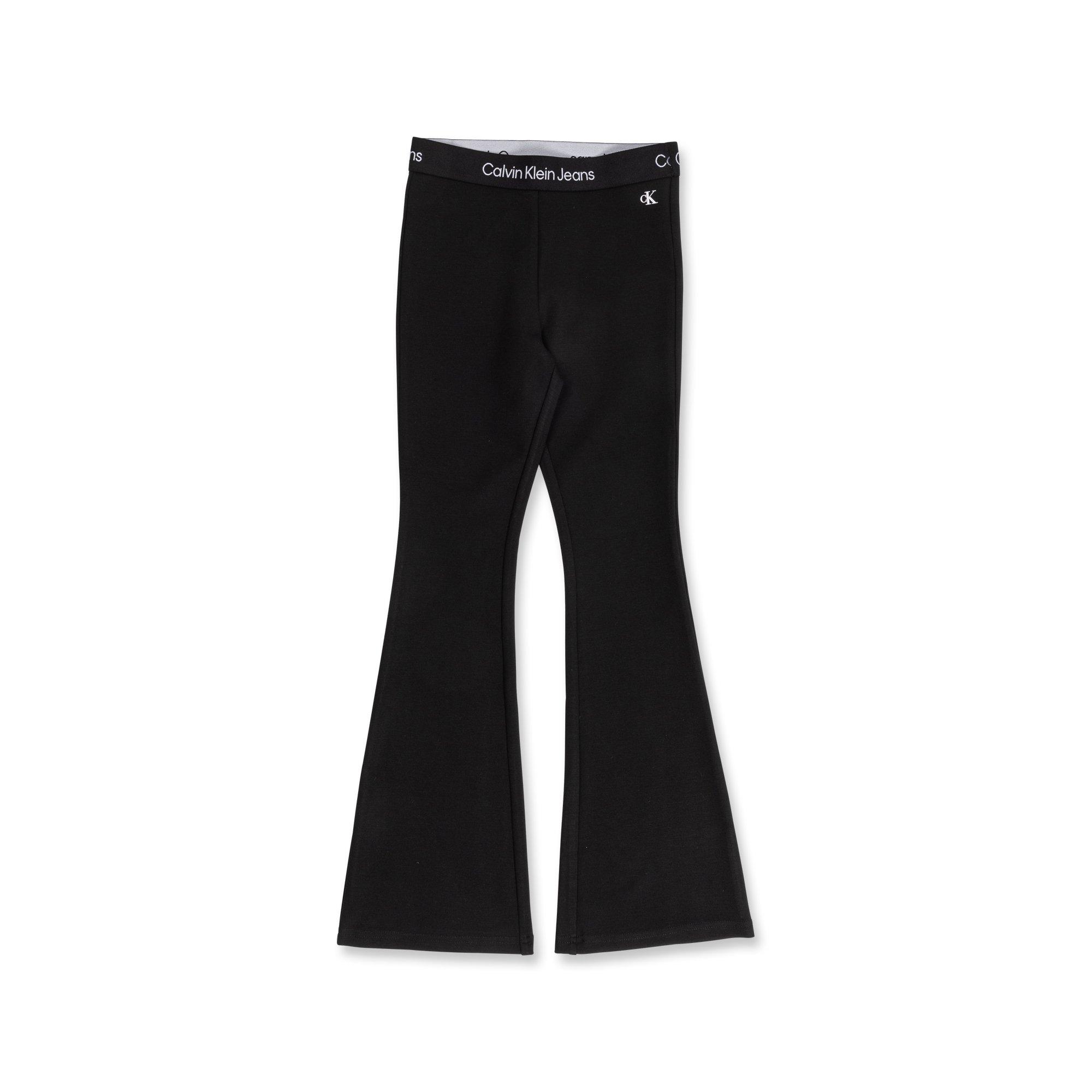 Image of Lange Hose, Flared Fit Mädchen Black 12A