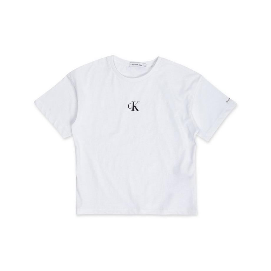 T-shirt girocollo, maniche corte