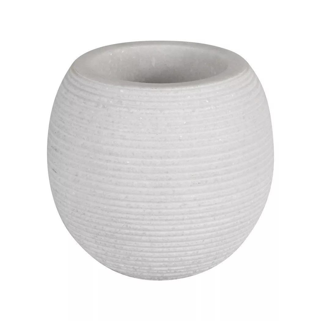 LAQA - Becher, 10X9.25CM, Weiss