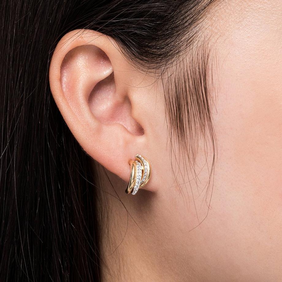 L' Atelier Gold 18 Karat by Manor  Ohrringe 