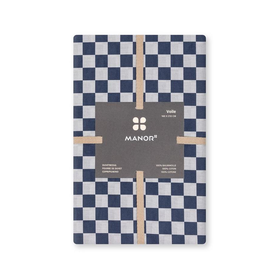 Manor Meolo Copripiumino a Quadri  