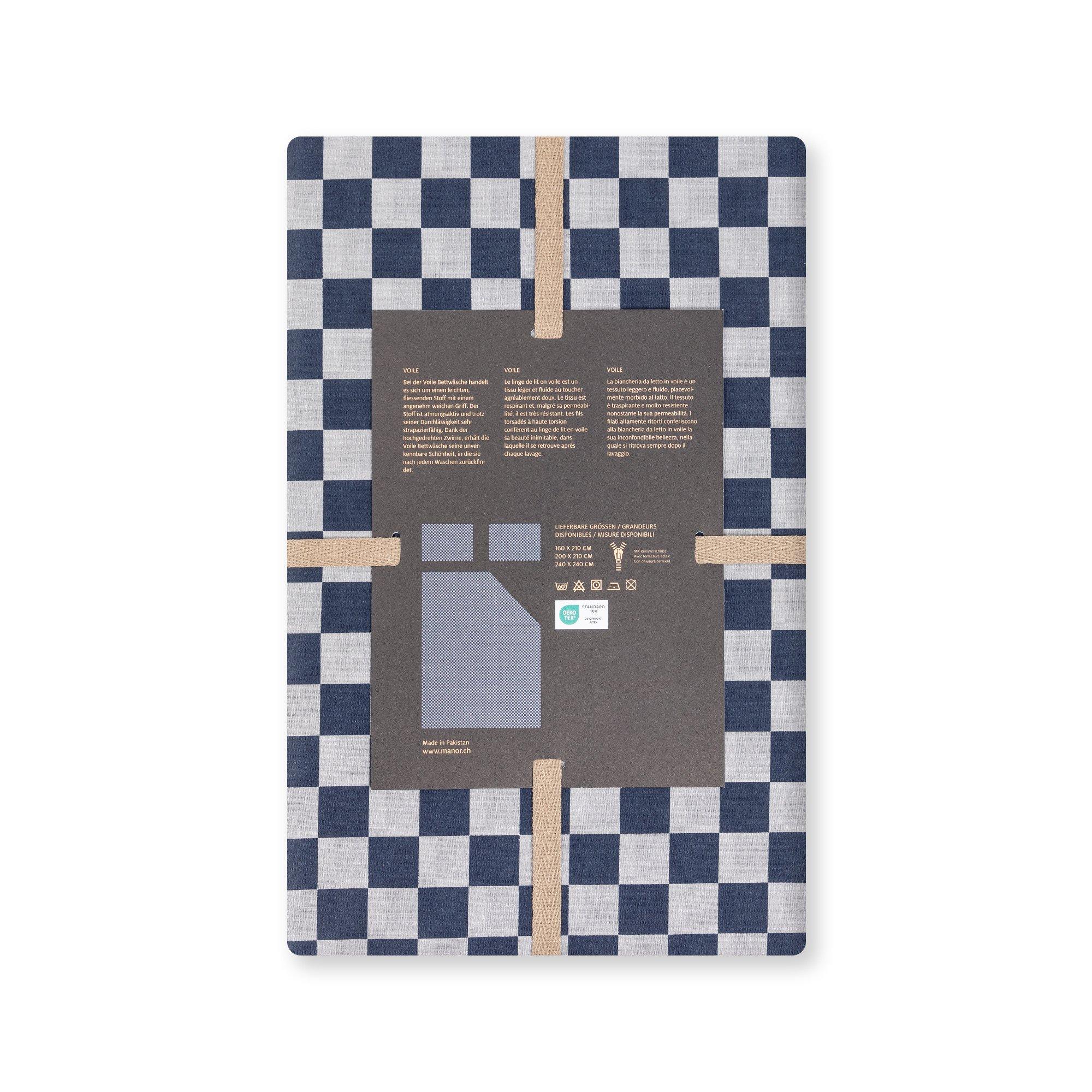 Manor Meolo Copripiumino a Quadri  