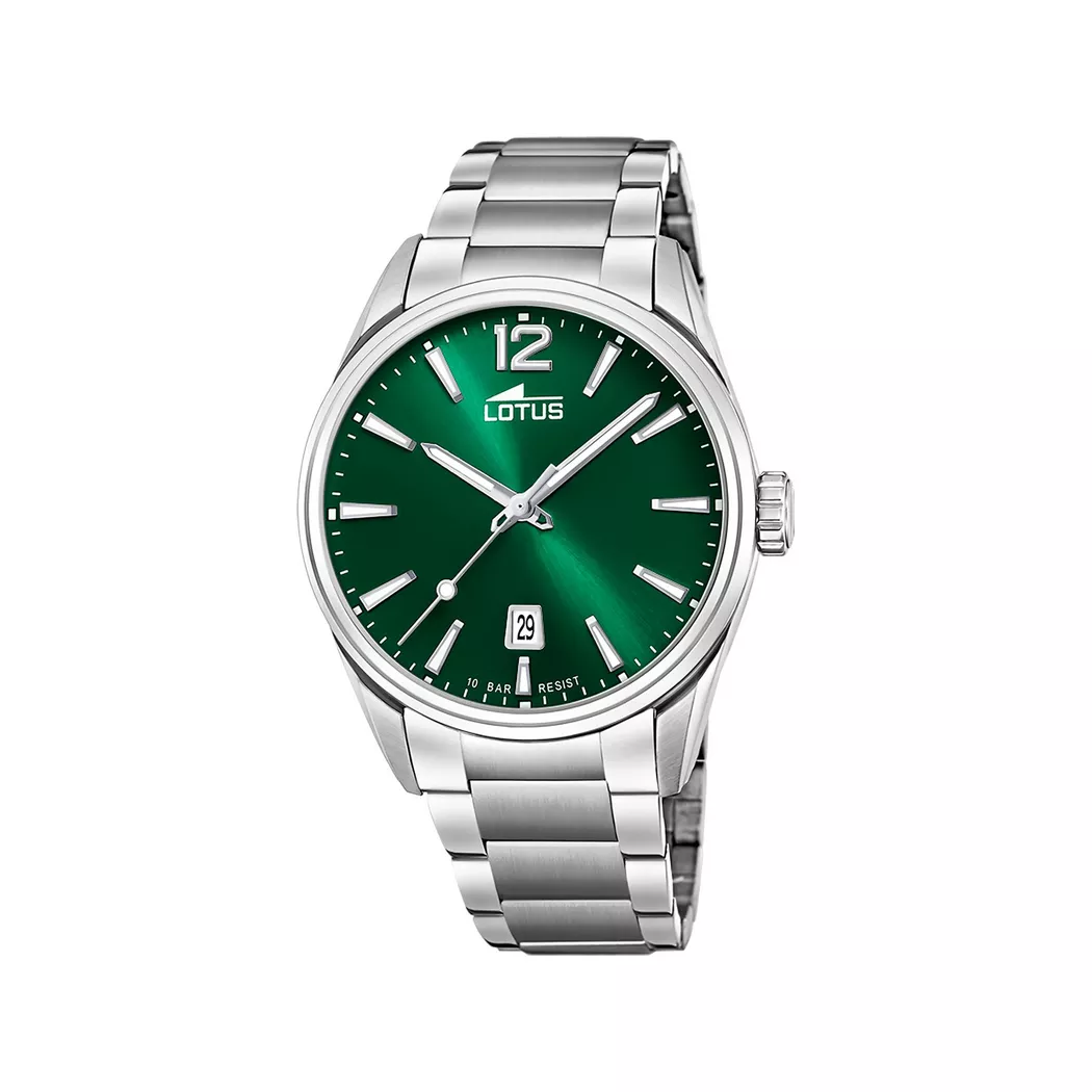 Lotus Minimalist Montre Analogique Argent 42mm 3