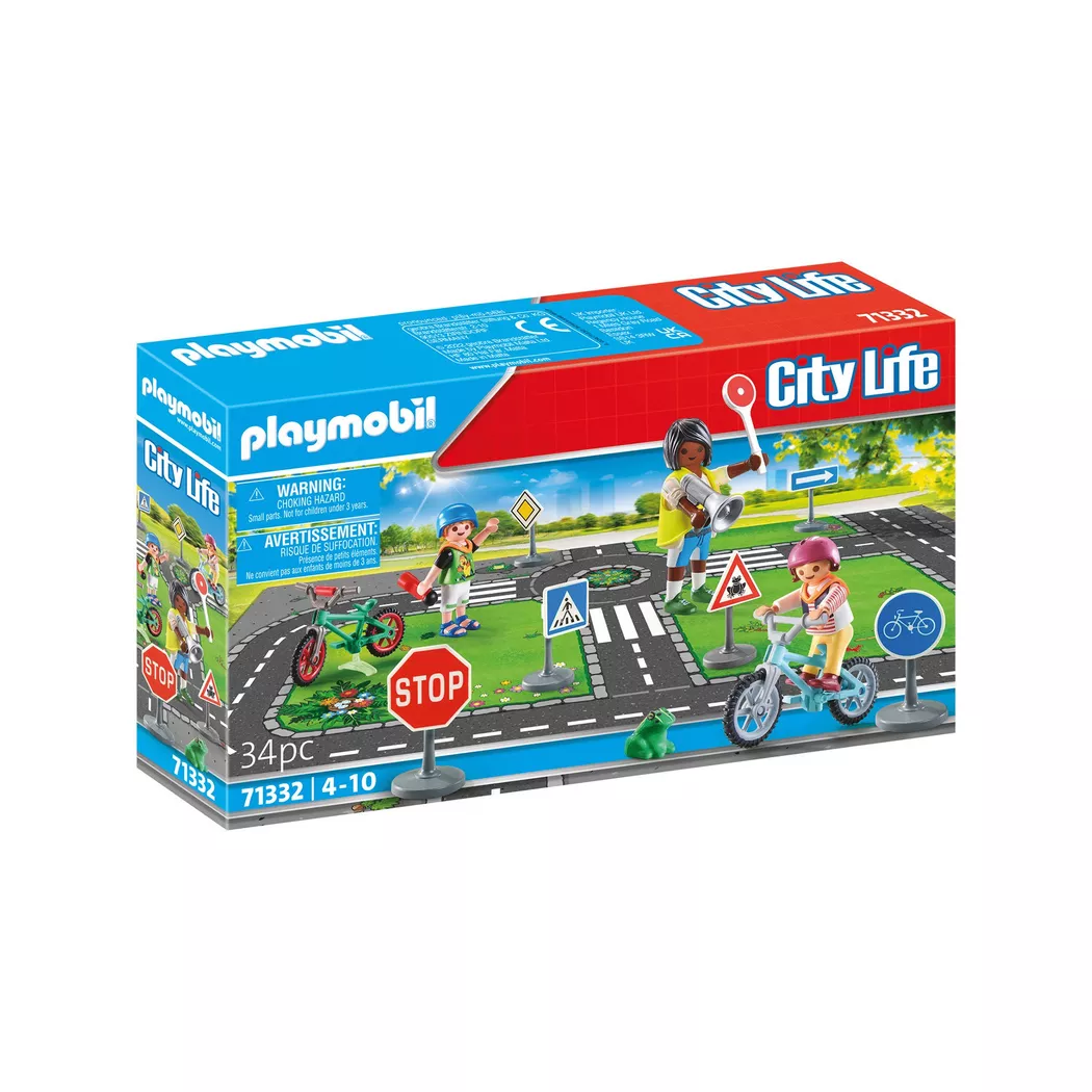 Playmobil - 71332 Fahrradparcours, Multicolor