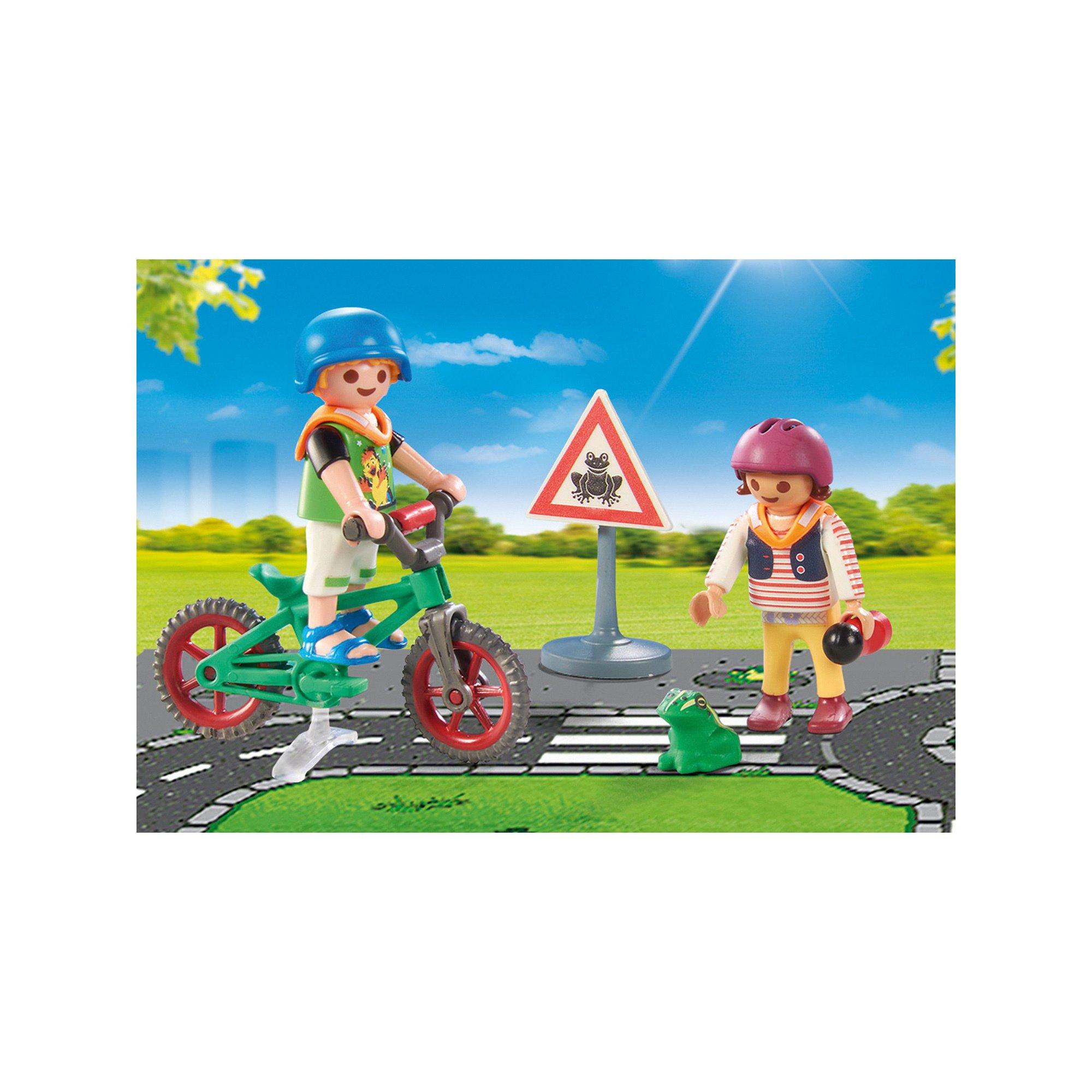 Playmobil  71332 Parcours à vélo 