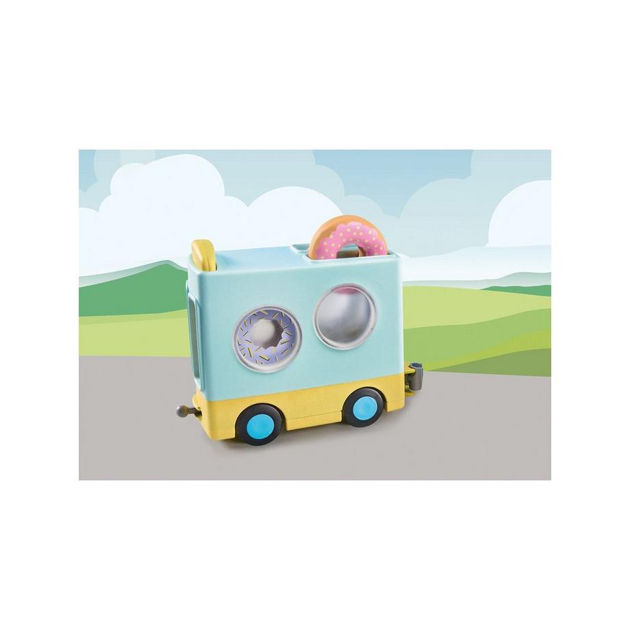 Playmobil  71325 Verrückter Donut Truck mit Stapel- und Sortierfunktion  