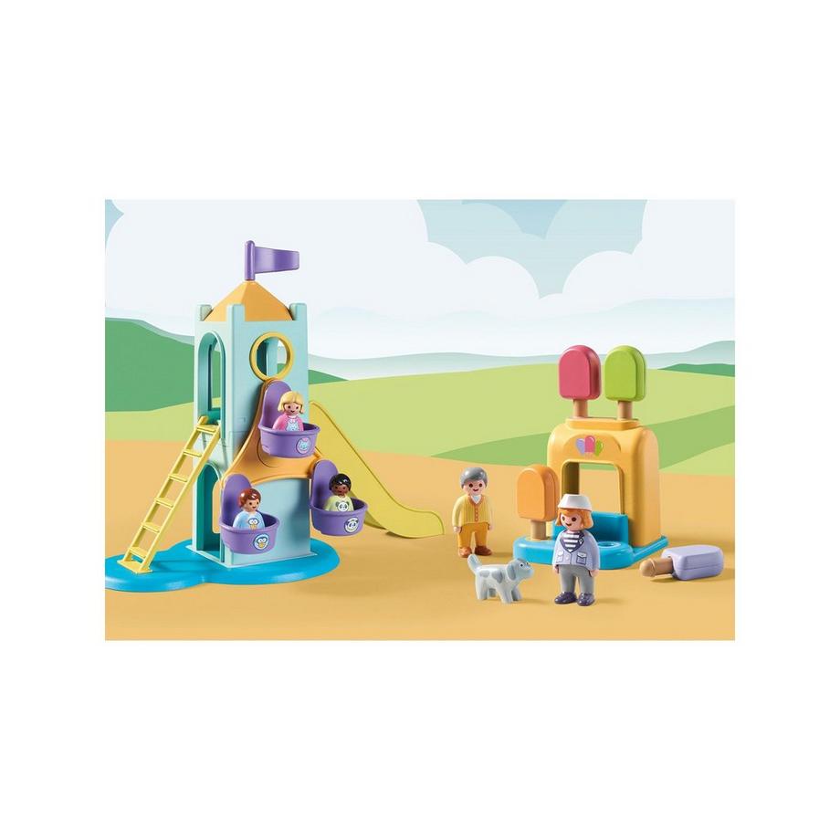 Playmobil  71326 Tour de l'aventure avec kiosque à glace 