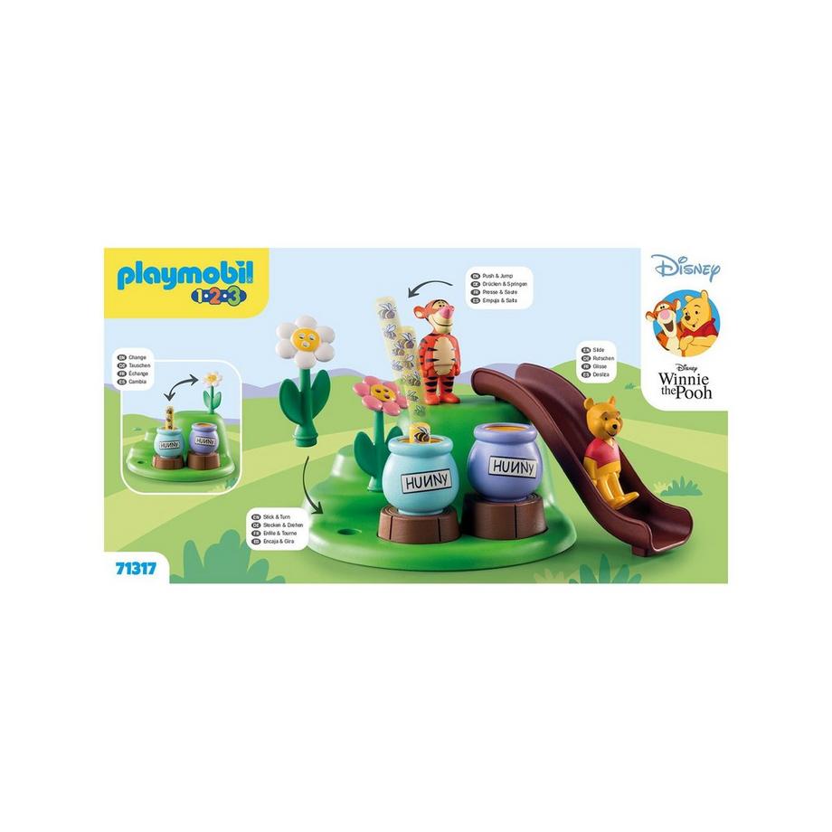 Playmobil  71317 1.2.3 & Disney - Winnie's & Tigger's Bee Garden 