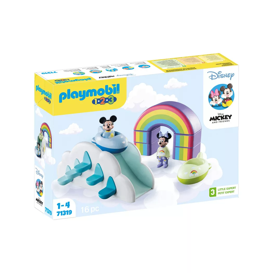 Playmobil - 71319 Mickys & Minnies Wolkenhaus, Multicolor