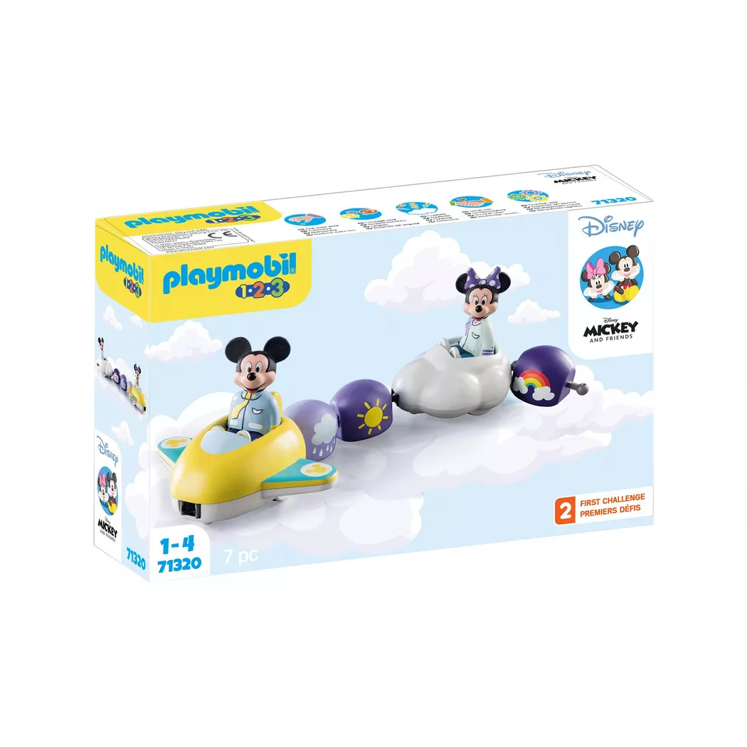 Playmobil - 71320 Mickys & Minnies Wolkenflug, Multicolor