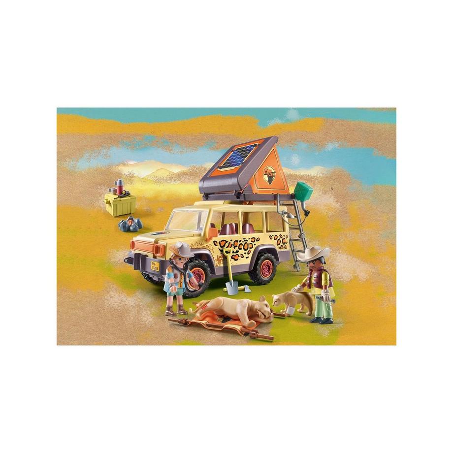 Playmobil  71293 Wiltopia - Con il fuoristrada con i leoni 