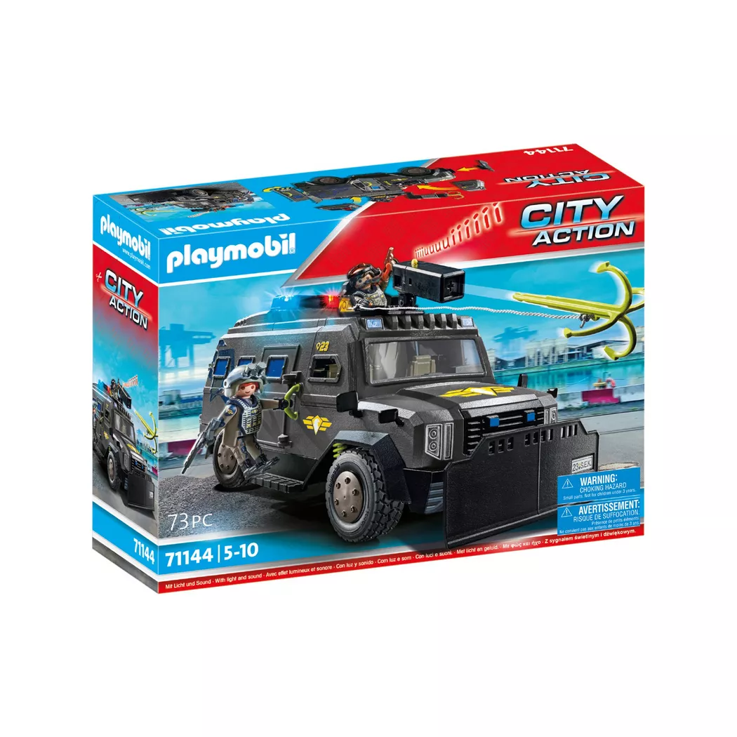 Playmobil - 71144 SWAT-Geländefahrzeug, Multicolor