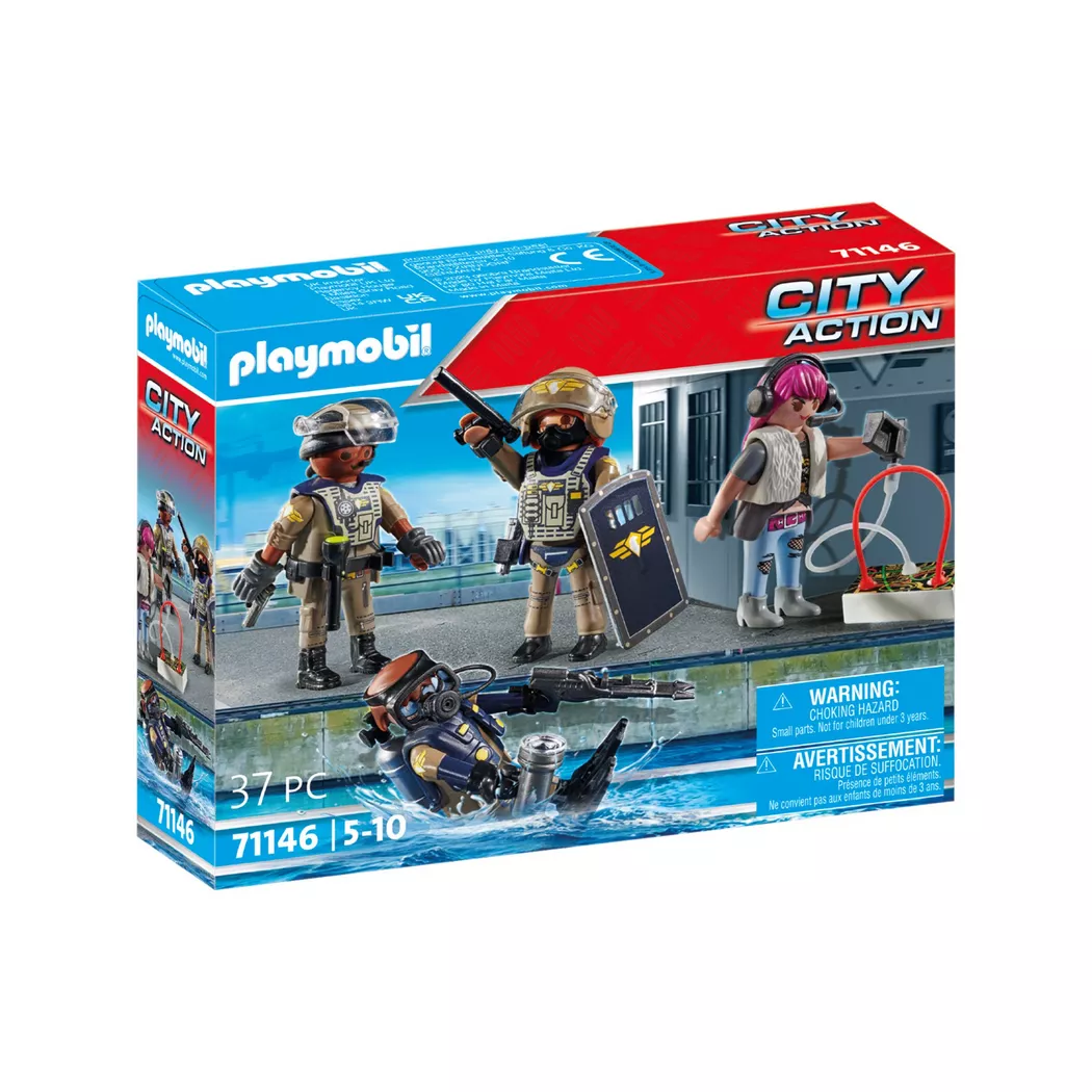 Playmobil - 71146 SWAT-Figurenset, Multicolor