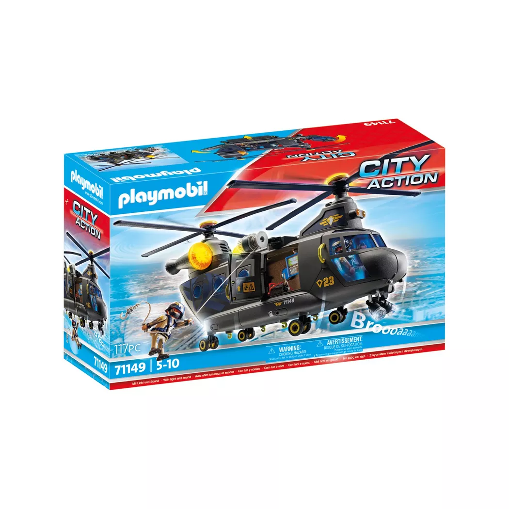 Playmobil - 71149 SWAT-Rettungsflugzeug, Multicolor