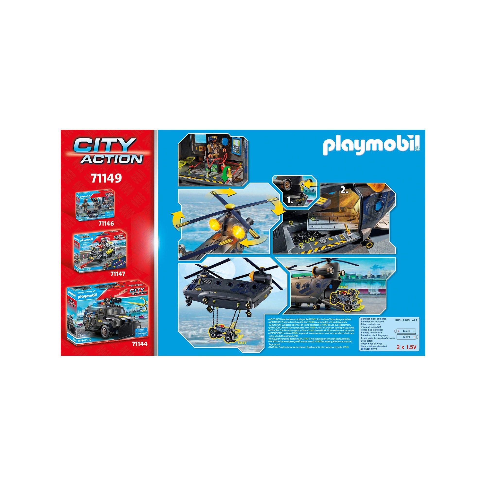 Playmobil  71149 SWAT-Rettungsflugzeug 