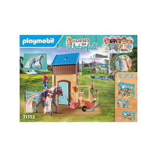 Playmobil  71353 Horses of Waterfall - Amelia & Whisper avec box chevaux 