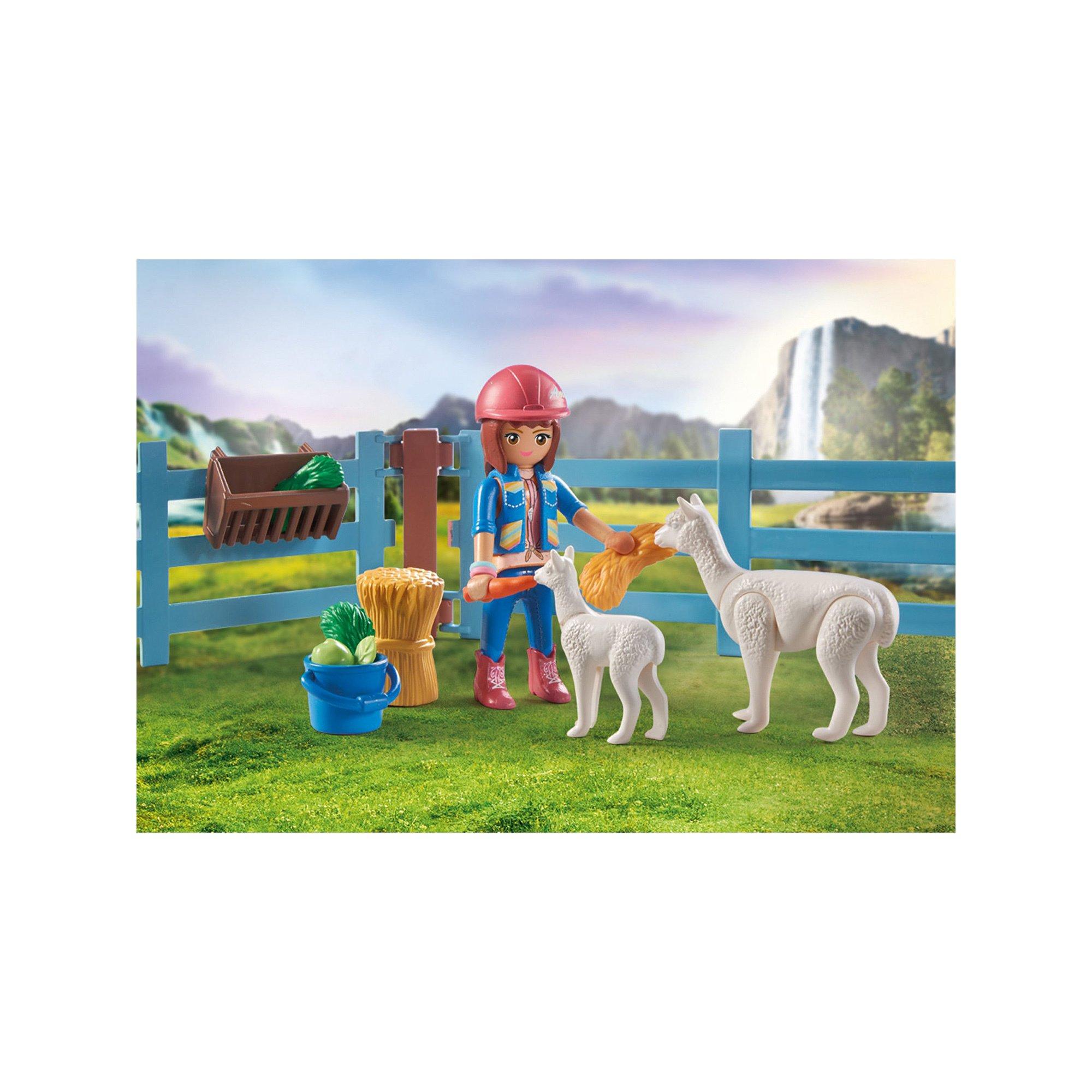 Playmobil  71353 Horses of Waterfall - Amelia & Whisper avec box chevaux 