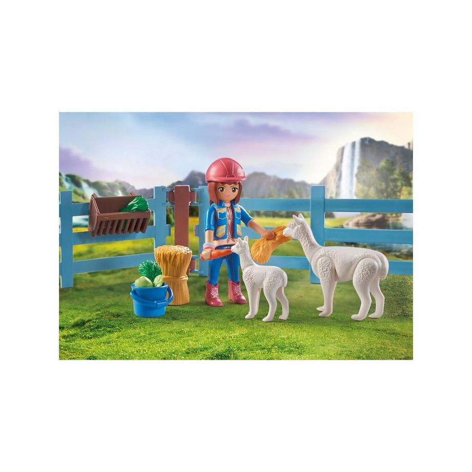 Playmobil  71353 Horses of Waterfall - Amelia & Whisper avec box chevaux 