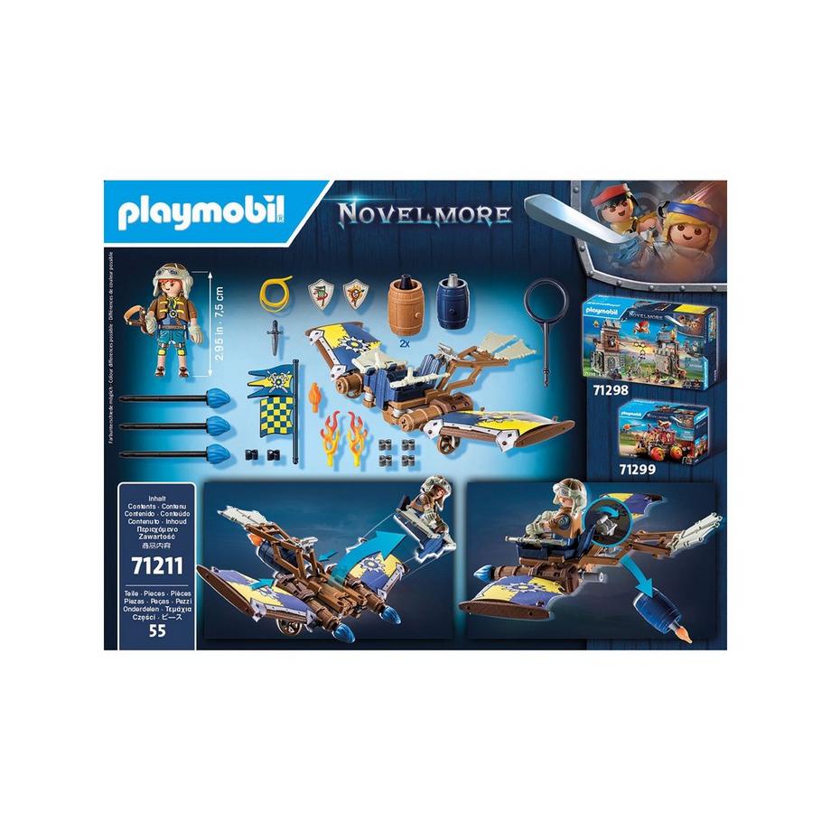 Playmobil  71211 Novelmore - Le planeur de Dario 
