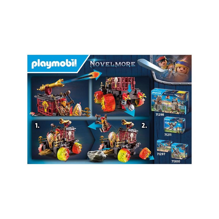 Playmobil  71299 Novelmore vs. Burnham Raiders - Veicolo antincendio 