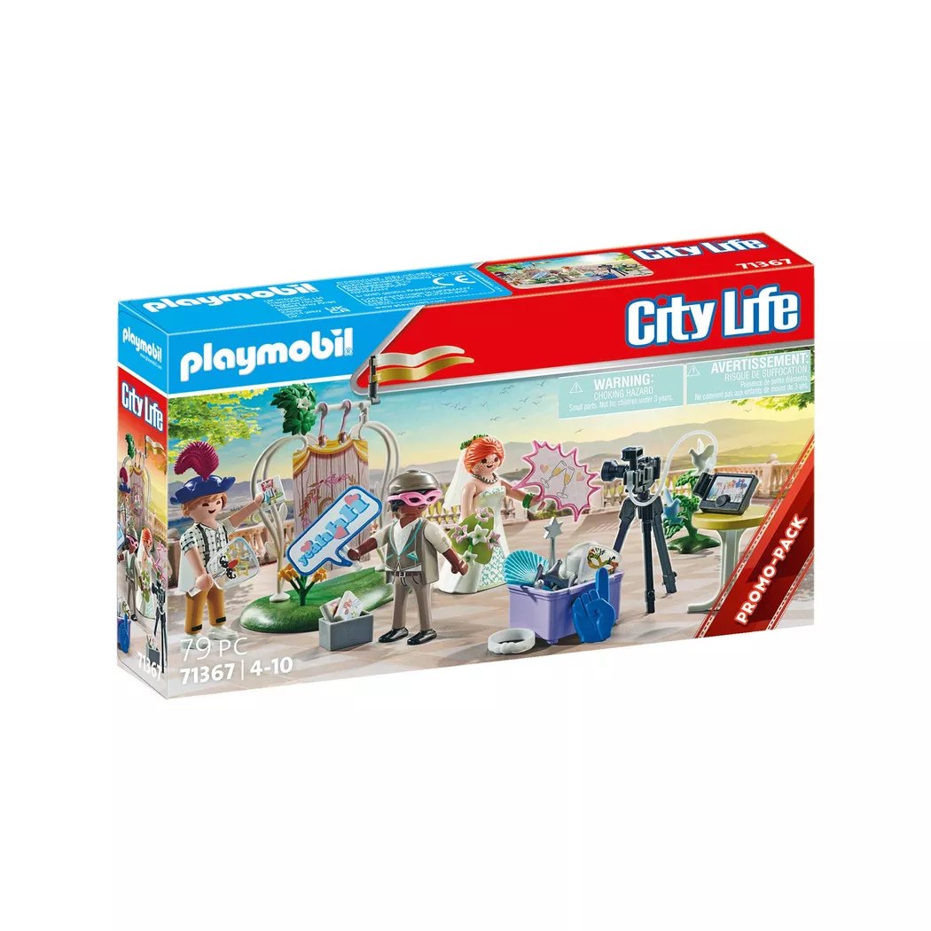 Playmobil - 71367 Scatola per foto di nozze, Multicolore