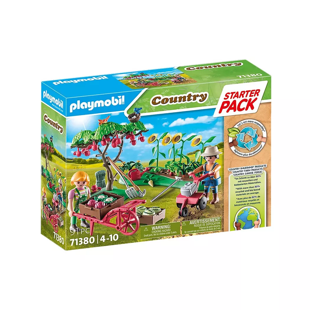 Playmobil 71380 Starter Pack Farm Vegetable Garden Multicolor