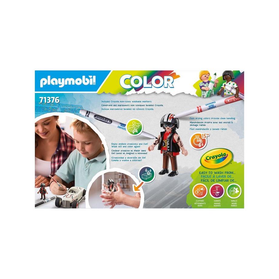 Playmobil  71376 Color Rennauto 