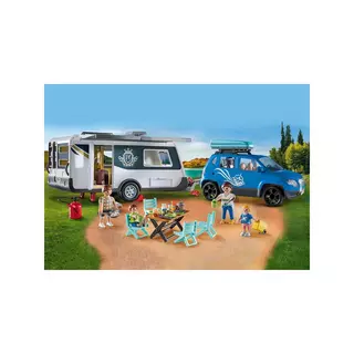 Vacancier avec coups de soleil et bouée Playmobil Family Fun 70112