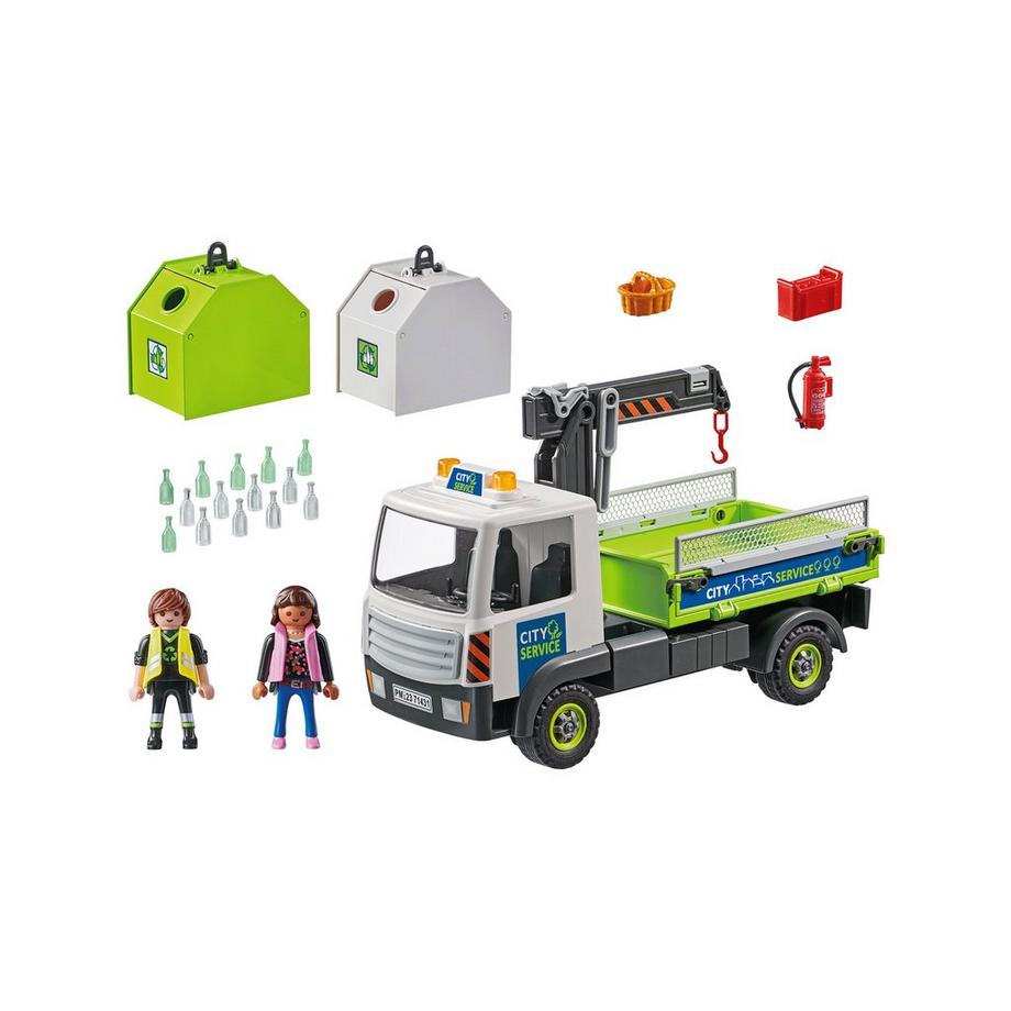 Playmobil  71431 Camion déchets de verre 