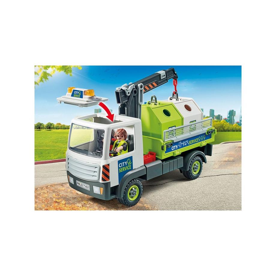 Playmobil  71431 Camion déchets de verre 