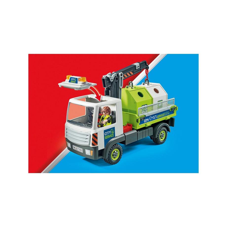 Playmobil  71431 Camion déchets de verre 