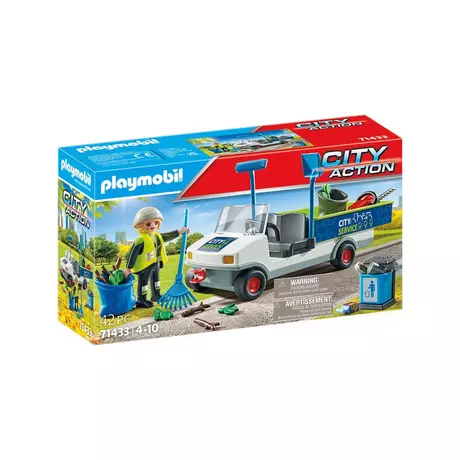 Playmobil - City Action 71431 Camion De Recyclage Avec Conteneur