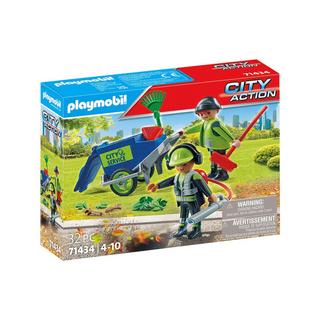 Playmobil  71434 Équipe de nettoyage 