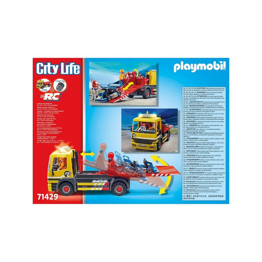 Playmobil  71429 Carro attrezzi gokart 