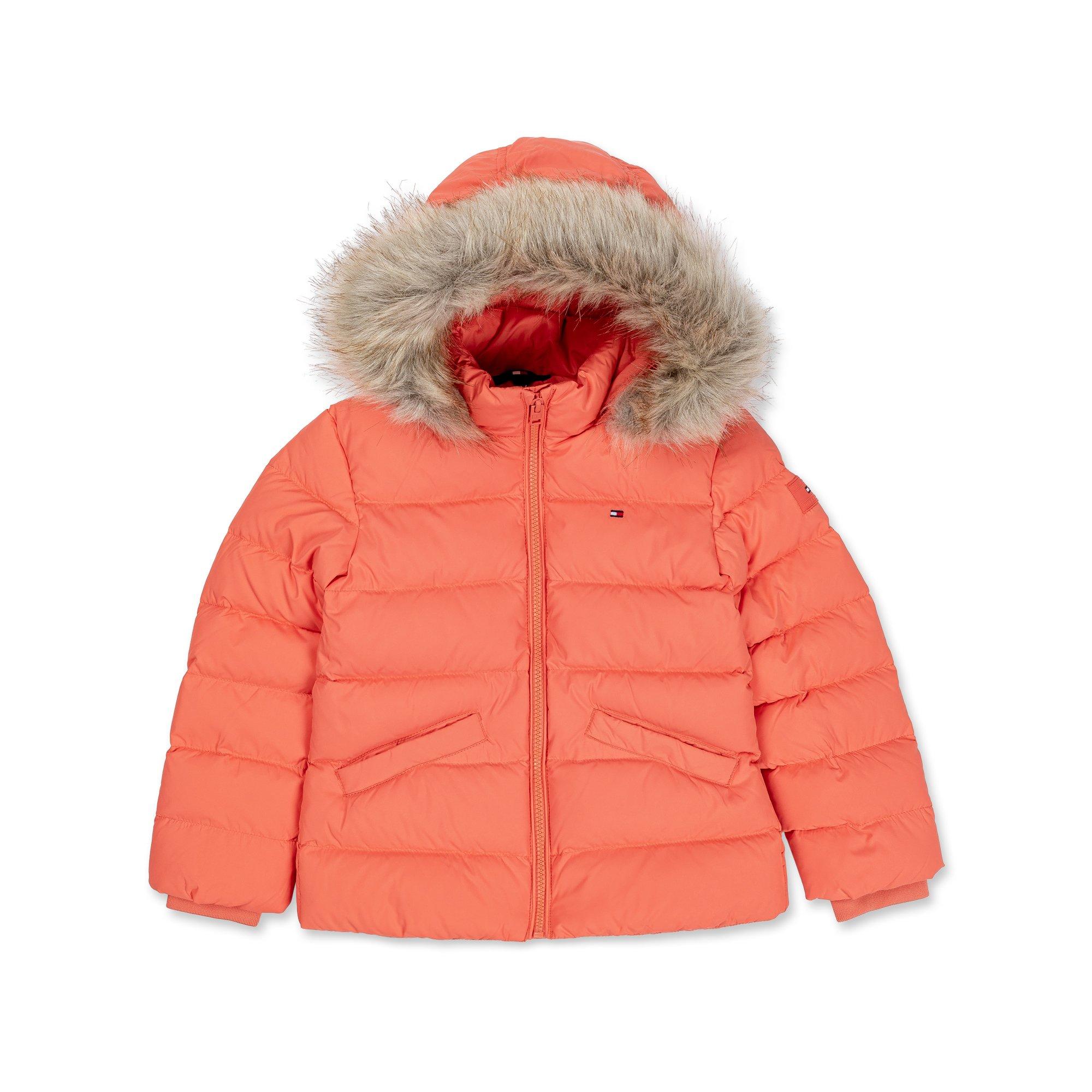 Image of Daunenjacke Mit Kapuze Mädchen Rot 5A