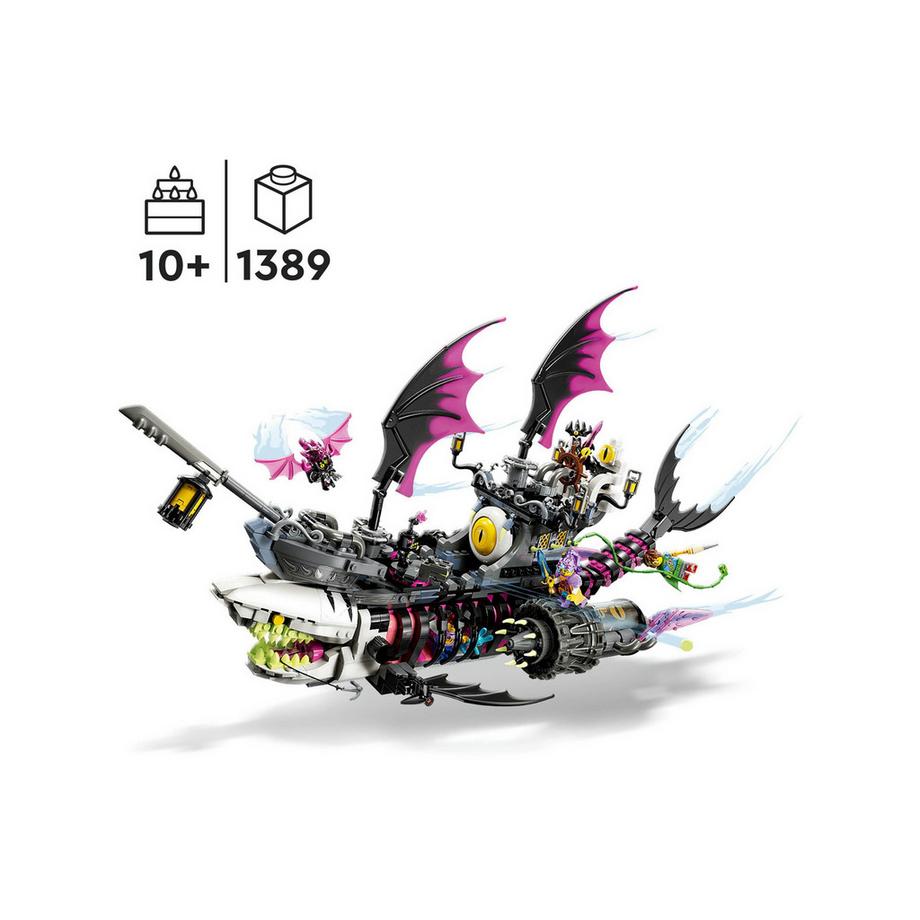 LEGO®  71469 Le vaisseau requin des cauchemars 