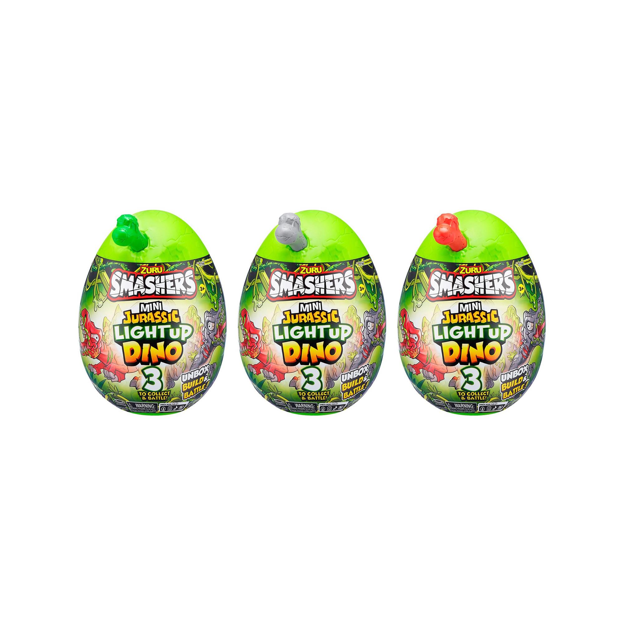 Image of Smashers Mini Egg Light Up Dino, Zufallsauswahl Multicolor
