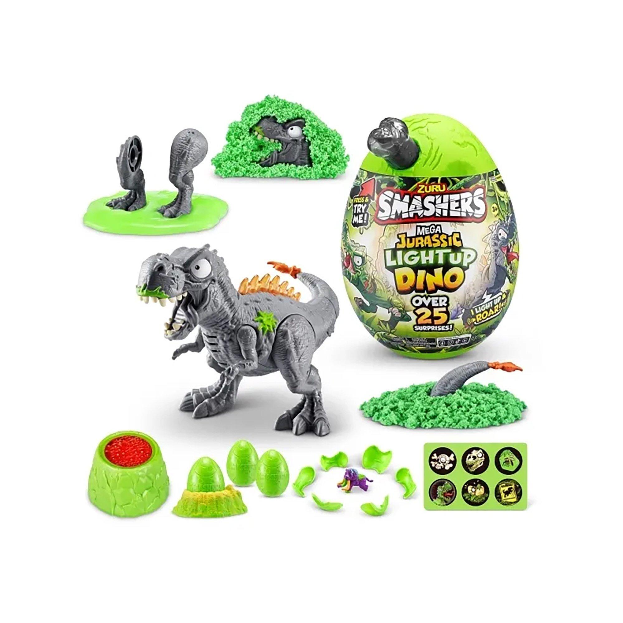 ZURU  Smashers Mega Egg LightUp Dino, assortiment aléatoire 