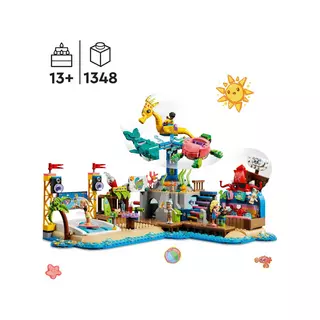 LEGO®FRIENDS 41737 - LE PARC D’ATTRACTIONS A LA PLAGE