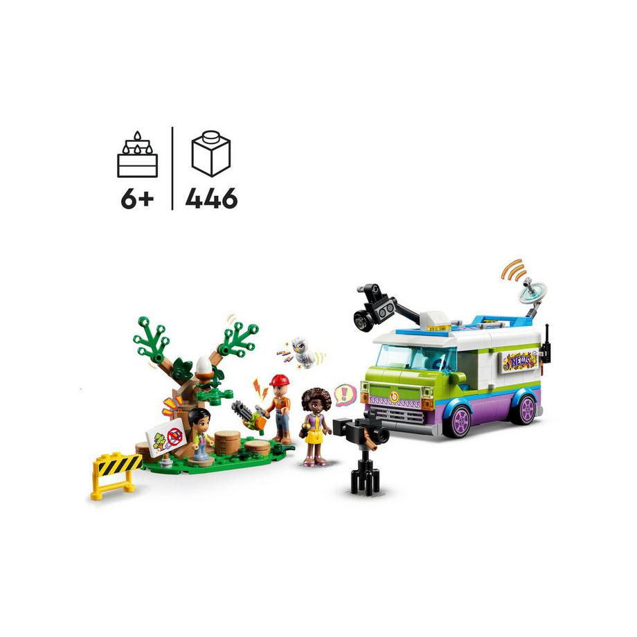 LEGO®  41749 Le camion de reportage 